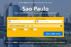 Ubytování ve městě Sao Paulo, Booking